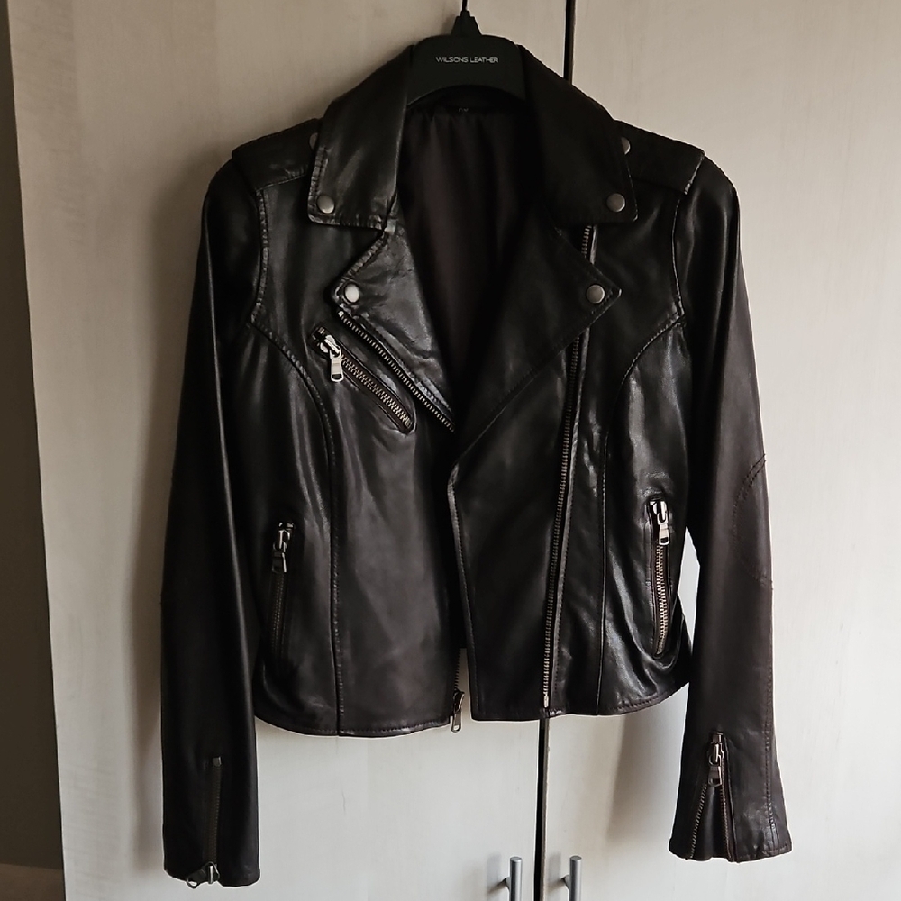 Wilsons Leather Deep Brown Jacket